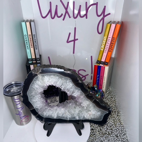 Agate & Amethyst “Mirror Mirror” Sugar Portal - AGMIRPORTL-001 - Picture 4 of 12